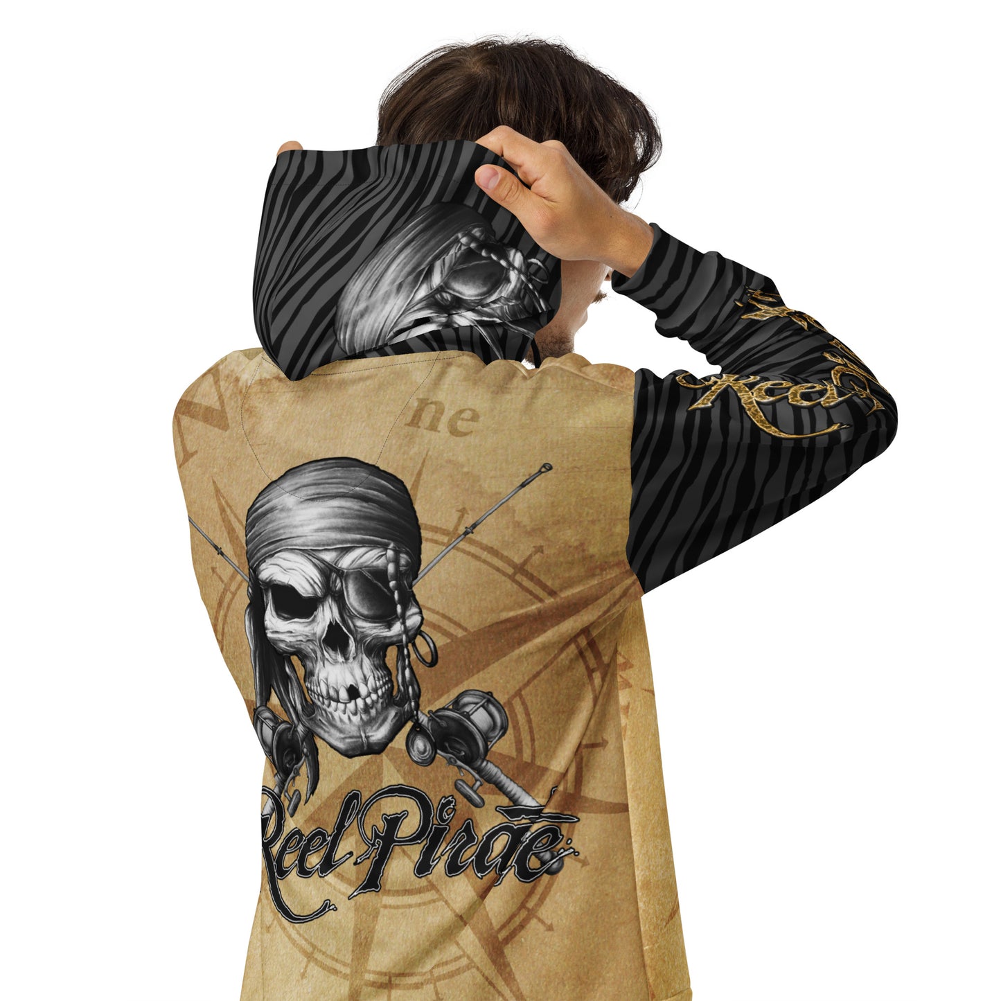 BG CREW REELPIRATE zip hoodie