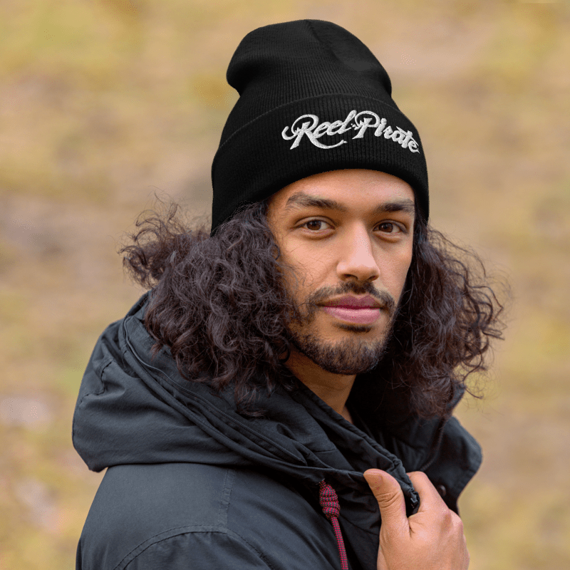 Cuffed REELPIRATE BLACK Beanie