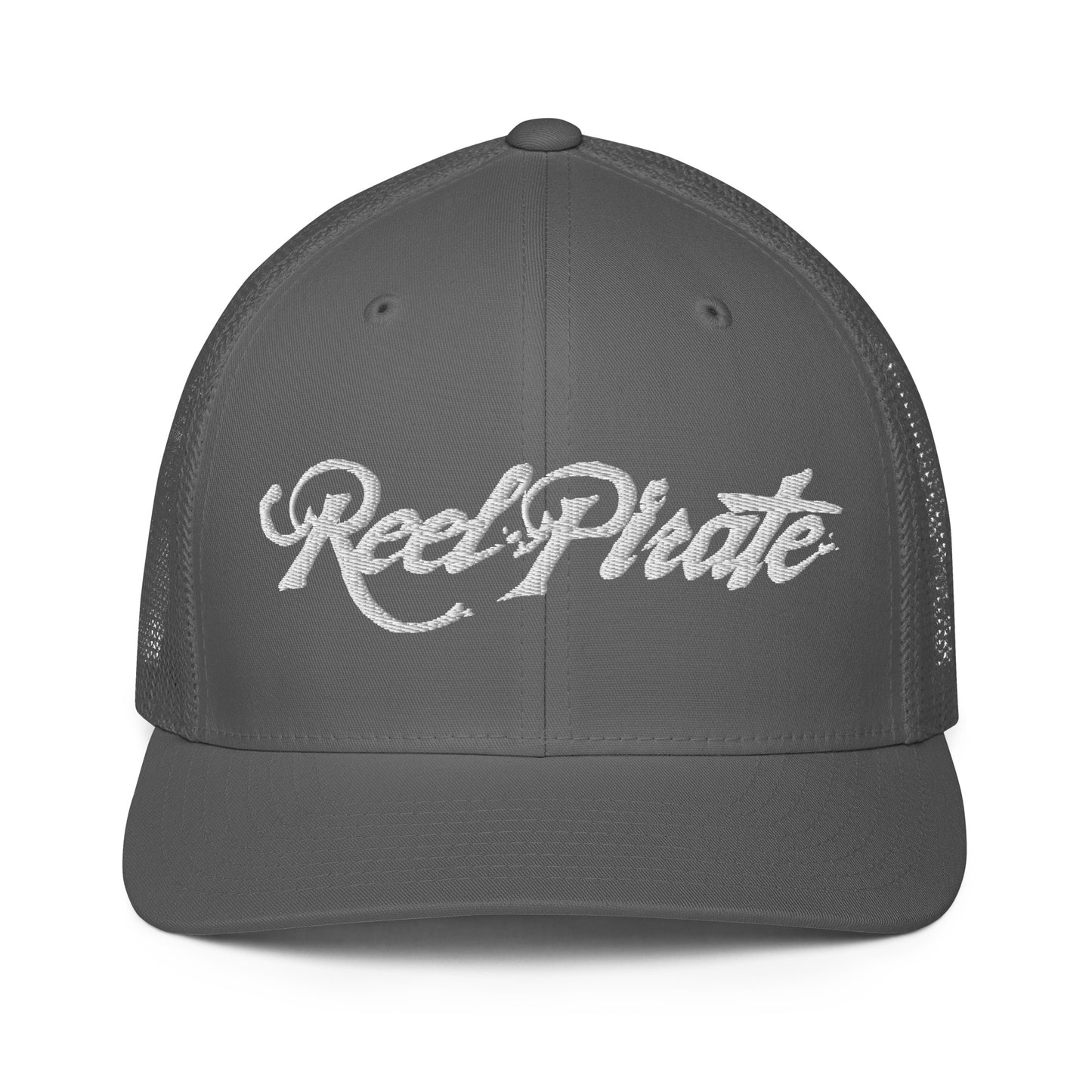 Closed back REELPIRATE trucker cap