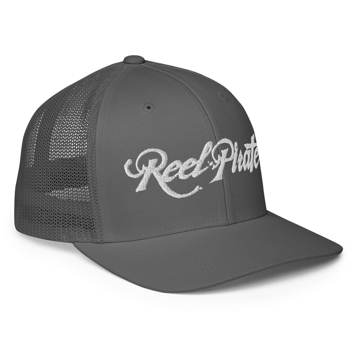 Closed back REELPIRATE trucker cap