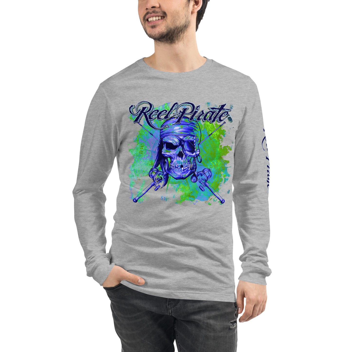 Unisex REELPIRATE STORM PASS Long Sleeve Tee