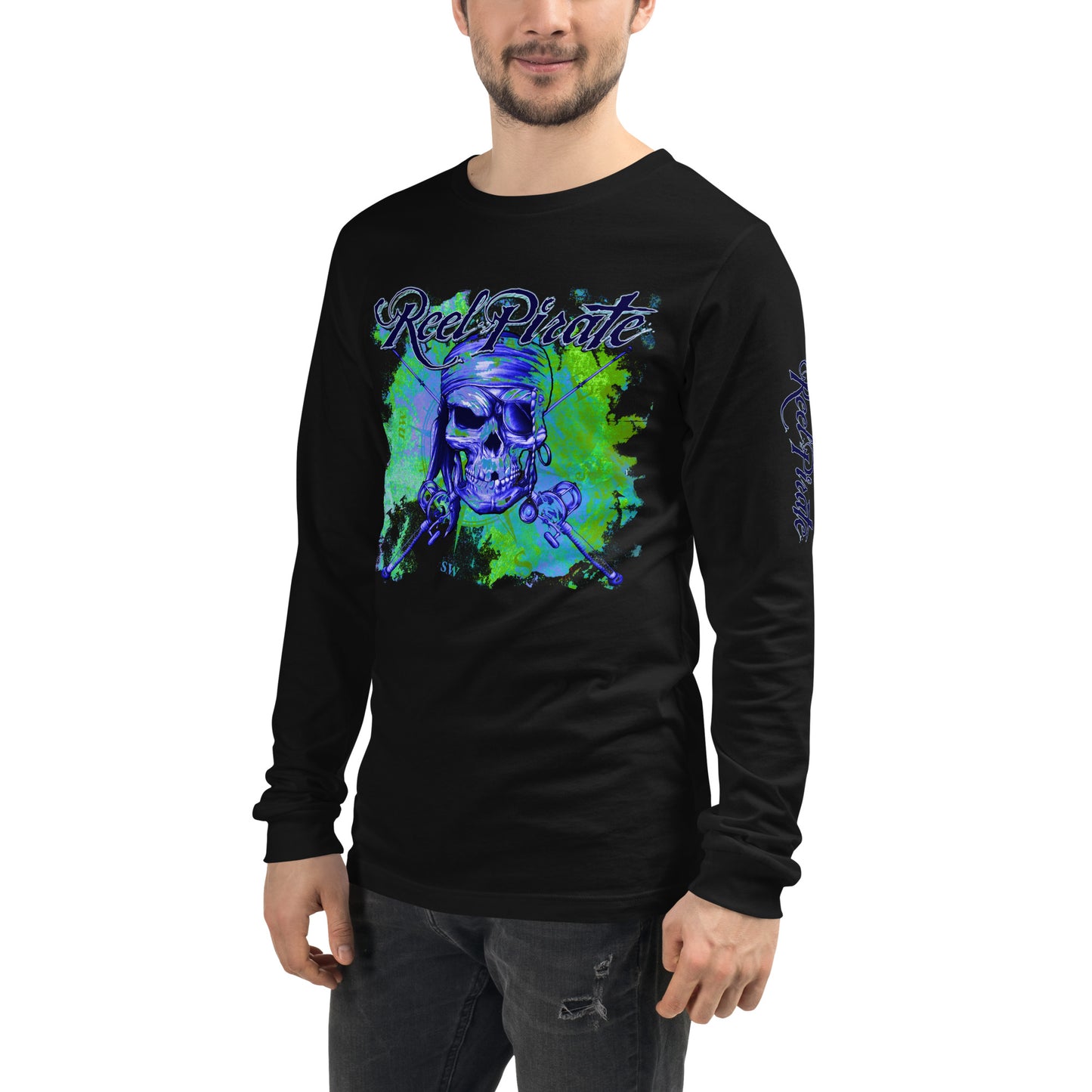 Unisex REELPIRATE STORM PASS Long Sleeve Tee