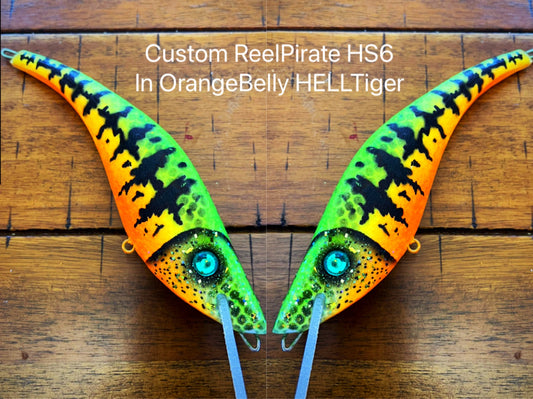 X-HS6STILETTO in Orange belly HELLTIGER