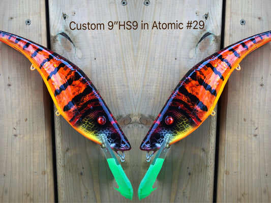 XX-HS9STILETTO in Custom Foil “ATOMIC #29”