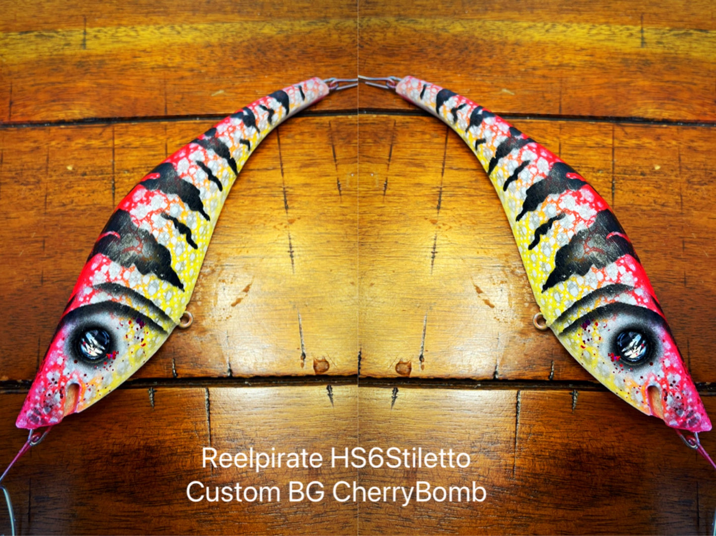 X-HS6stiletto in BG “CHERRY BOMB”
