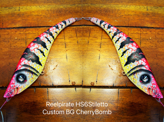 X-HS6stiletto in BG “CHERRY BOMB”