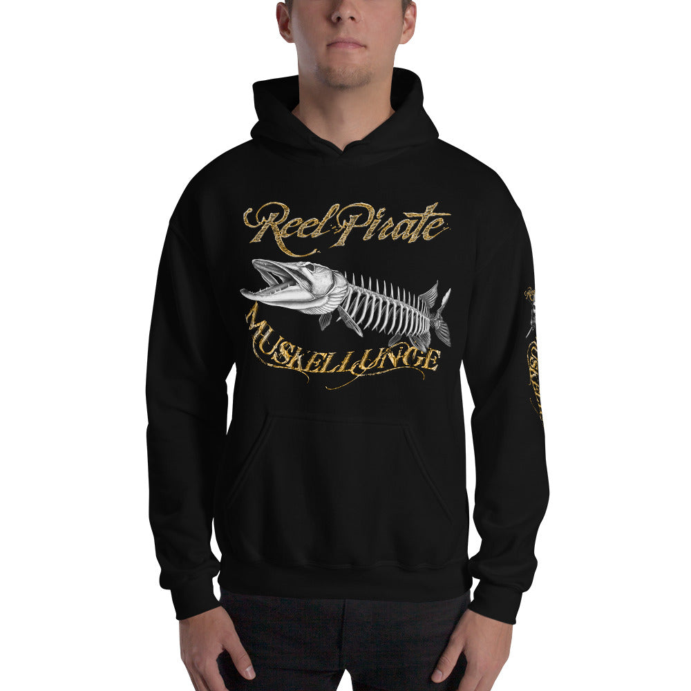 ESOX MUSKELLUNGE  REELPIRATE UNISEX Hoodie