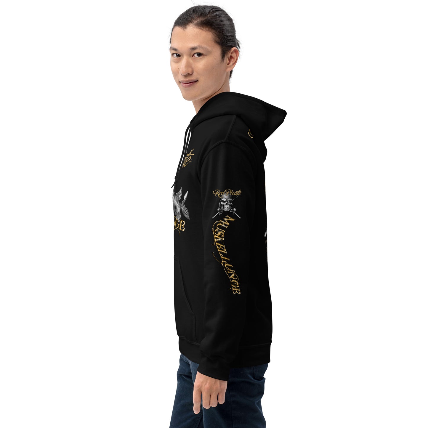 ESOX MUSKELLUNGE  REELPIRATE UNISEX Hoodie