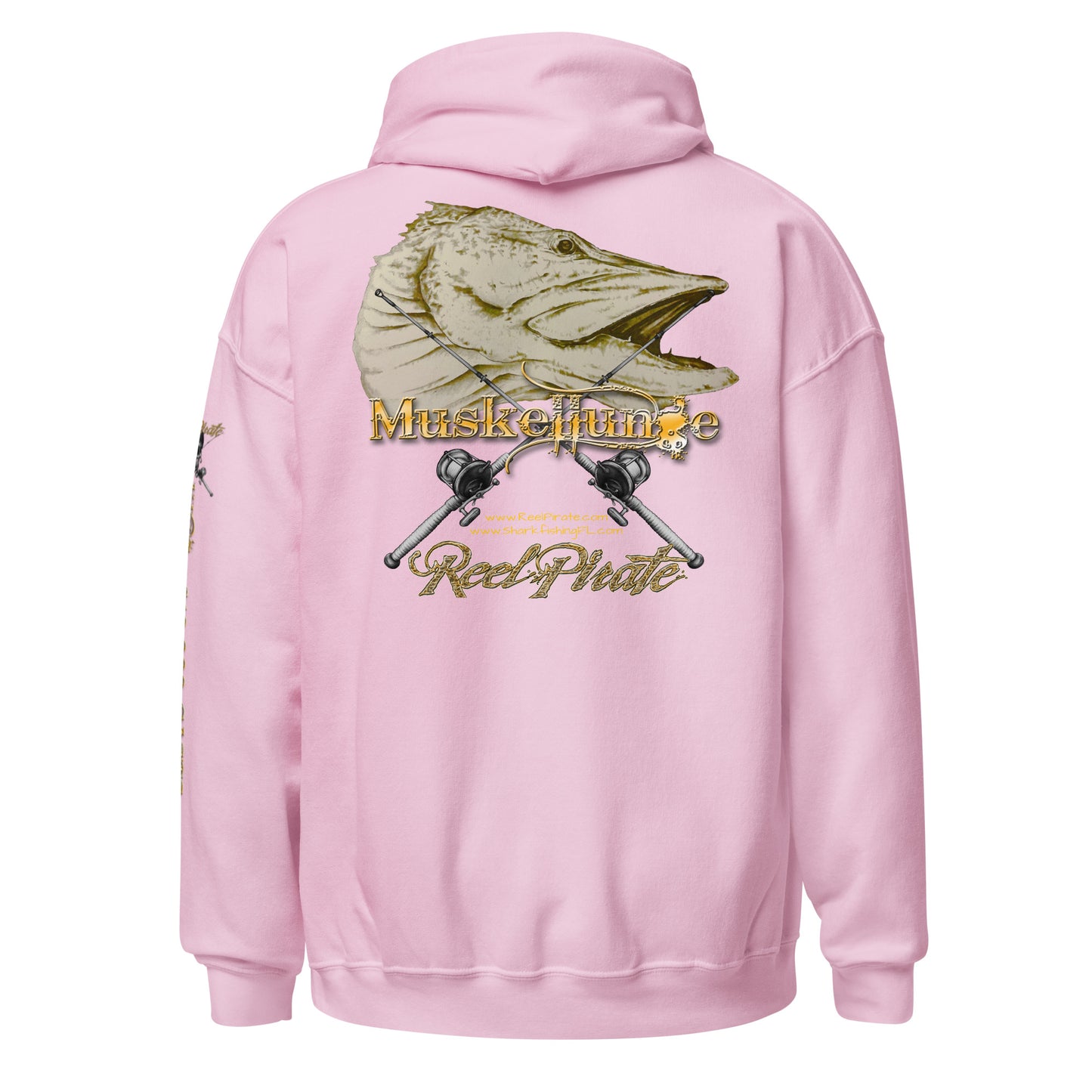 New MUSKY KING OF 10,000 CASTS Unisex Hoodie